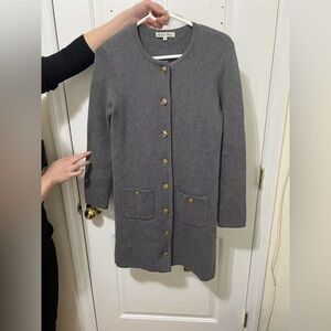 ALEX MILL
Paris Sweater Dress In Heather Grey